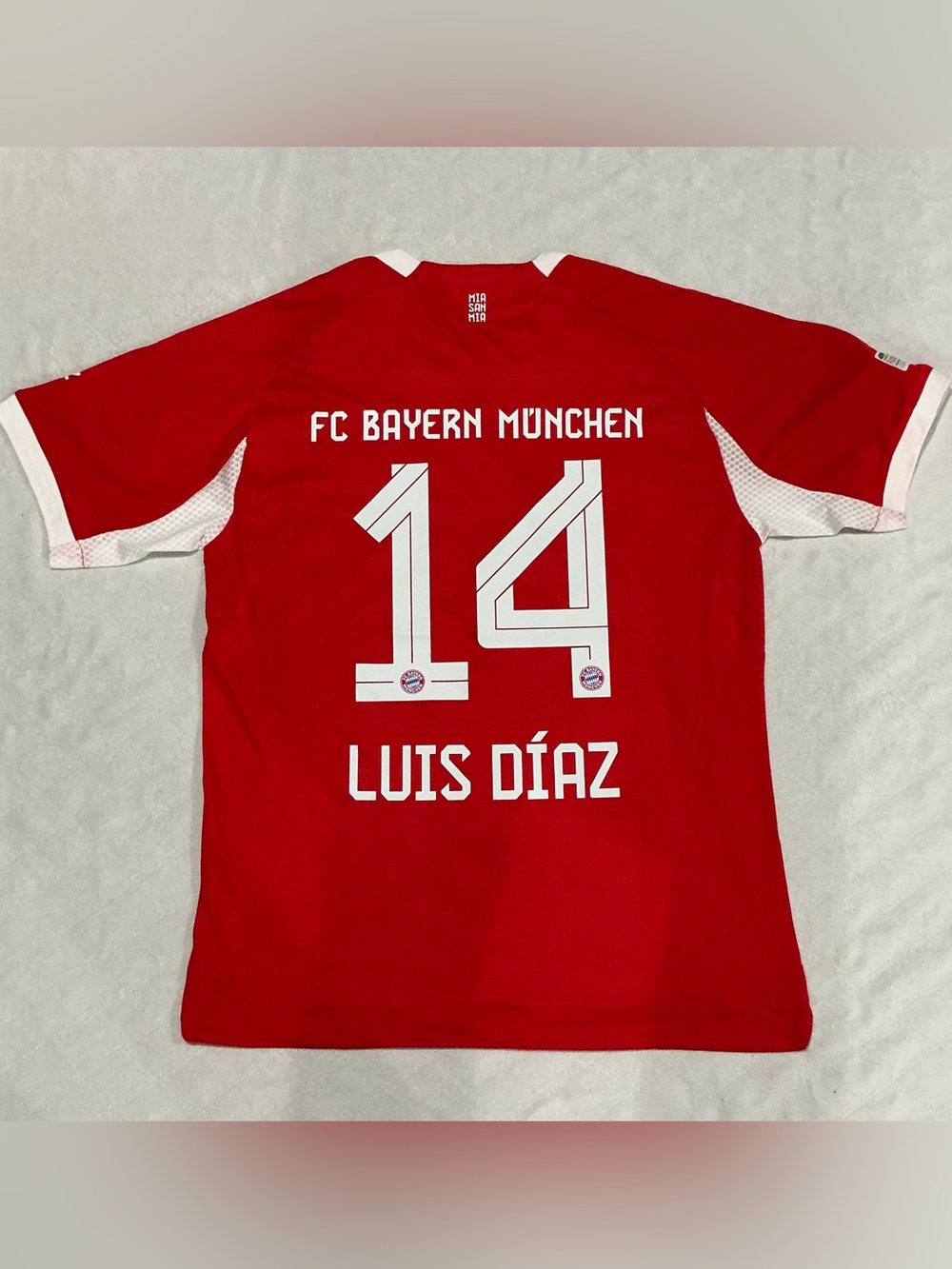 Bayern Munich Luis Díaz 14 Home Jersey Adidas Size XL
